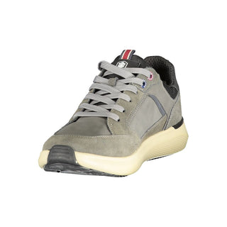 Zapatillas de poliuretano gris para hombre