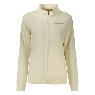 Bianco Cotton Women Sweatshirt