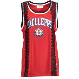 Rosso Poliester Damen Tanktop