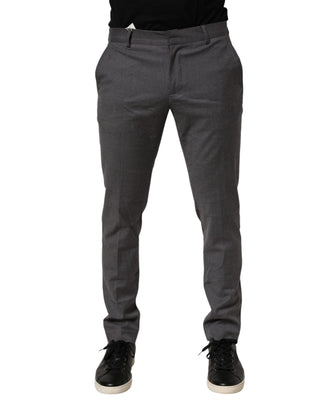 Graue, elegante Hose aus Polyester