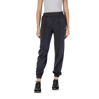 Schwarze Polyester-Jogginghose (Trainingshose)