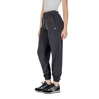 Pantalones jogger negros de poliéster (pantalones para entrenamiento)