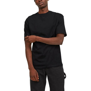 Camiseta de algodón negro