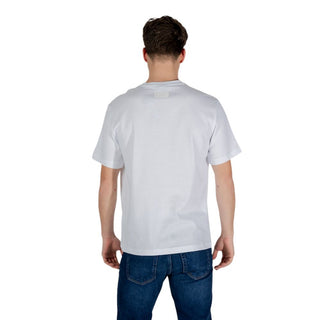 Camiseta de algodón blanca