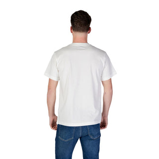 Weißes Baumwoll-T-Shirt