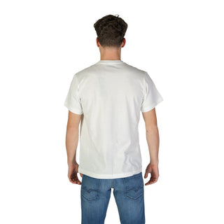 Weißes Baumwoll-T-Shirt