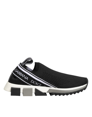 Schwarze Slip-On Sorrento Low-Top-Sneaker Schuhe