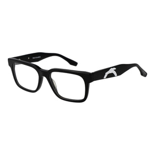 Brille aus schwarzem Acetat
