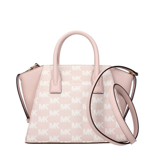 Bolso de tela rosa