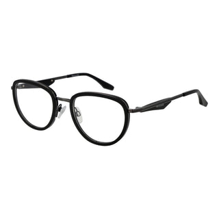 Schwarze Brille aus Metall & Kunststoff (Fassungen)