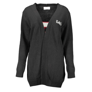 Schwarzer Acryl-Cardigan für Damen