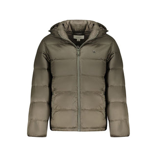 Marrone Poliammide Men's Jacket