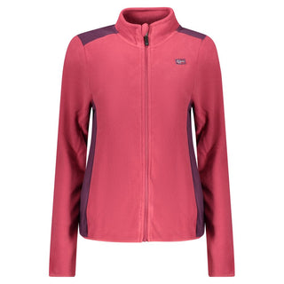 Rosa Damen-Polyester-Sweatshirt
