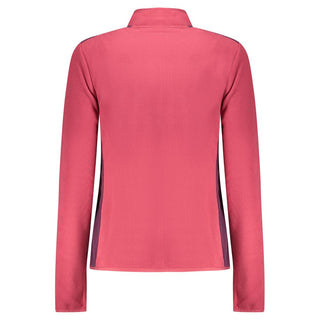 Rosa Damen-Polyester-Sweatshirt