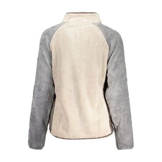 Beiges Polyester-Damen-Sweatshirt