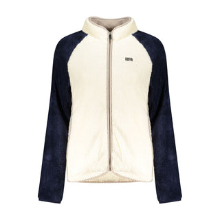 Bianco Polyester Women Sweatshirt