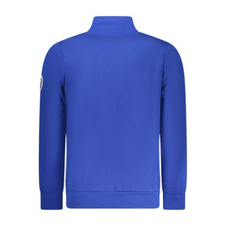 Blaues Baumwoll-Sweatshirt für Herren