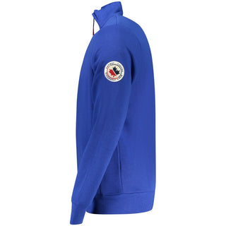 Blaues Baumwoll-Sweatshirt für Herren
