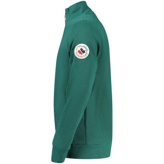 Sudadera para hombre de algodón verde