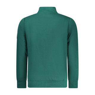 Sudadera para hombre de algodón verde