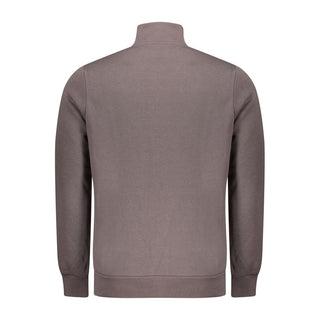 Marrone Herren-Sweatshirt aus Baumwolle