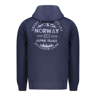 Marrone Herren-Sweatshirt aus Baumwolle