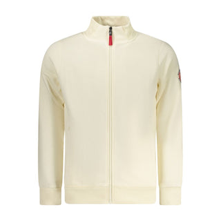 Weißes Herren-Sweatshirt aus Baumwolle