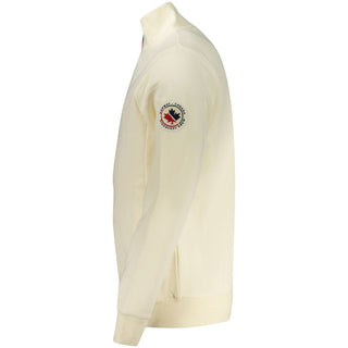 Weißes Herren-Sweatshirt aus Baumwolle