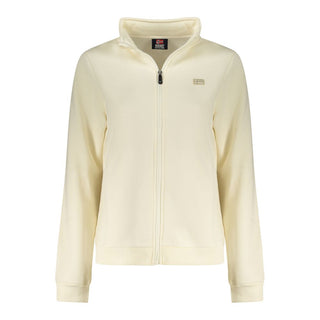 Weißes Baumwoll-Sweatshirt für Damen