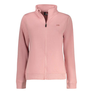 Rosa Damen Sweatshirt aus Baumwolle