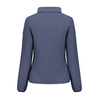 Chaqueta para mujer de poliéster azul