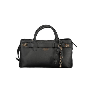 Nero Poliuretano Damenhandtasche