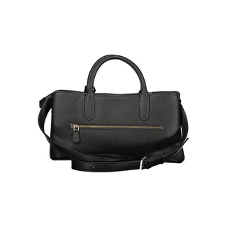 Nero Poliuretano Damenhandtasche