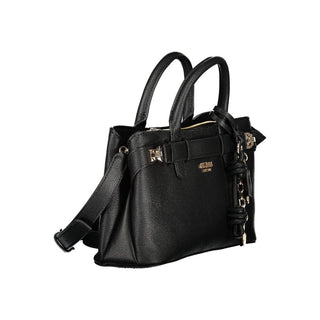 Nero Poliuretano Damenhandtasche