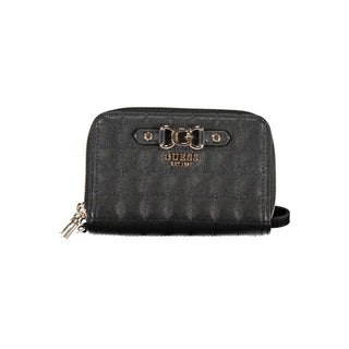 Cartera para mujer de poliuretano negro