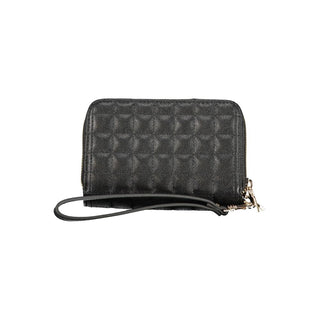 Cartera para mujer de poliuretano negro