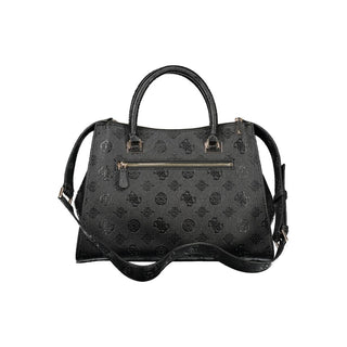 Nero Poliuretano Damenhandtasche