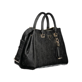 Nero Poliuretano Damenhandtasche