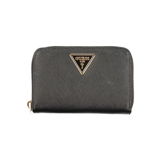 Damen-Portemonnaie Nero Poliuretano