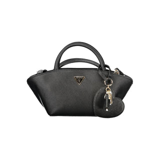 Bolso de mano para mujer de poliuretano marrón