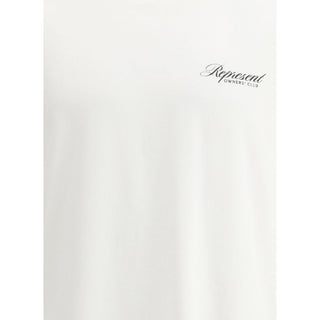 Weißes Baumwoll-T-Shirt