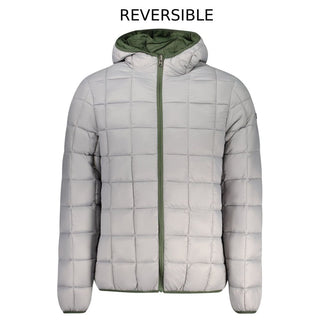 Verde Poliestere Uomo Giacca