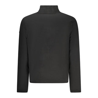 Black Polyester Men's Sweatshirt