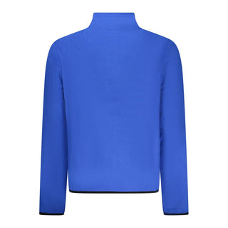 Blaues Herren-Sweatshirt aus Polyester