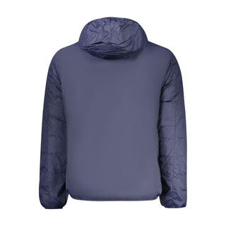 Blu Poliestere Uomo Giubbotto