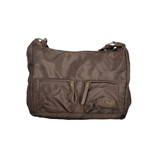 Marrone Polyester Damenhandtasche