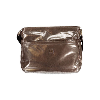 Bolso de mano bronce de poliéster para mujer