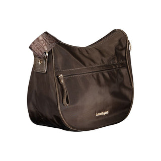 Marrone Polyester Women Handbag