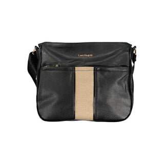 Bolso negro de PVC para mujer