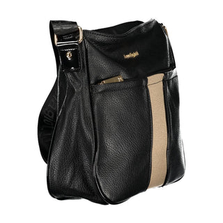 Bolso negro de PVC para mujer